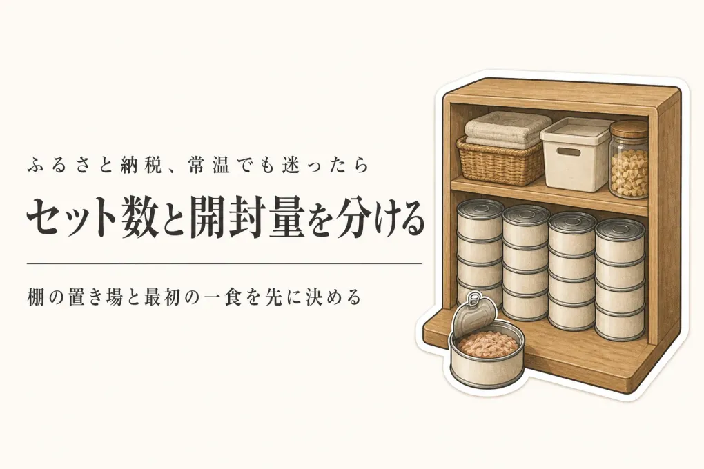 ふるさと納税の常温レトルト・缶詰でレビュー数が多い返礼品5選｜一人暮らしの保管量・食べ切りを比較