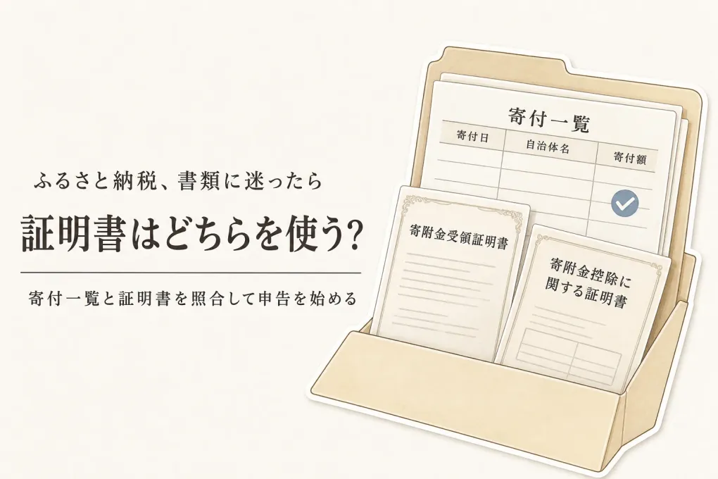 ふるさと納税の確定申告に必要な書類は？寄付後の保管とe-Taxのやり方
